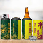 South Africa West Indies Cricket 4 in 1 Can Cooler Tumbler Proteas Windies Together - Aussie Hoodie