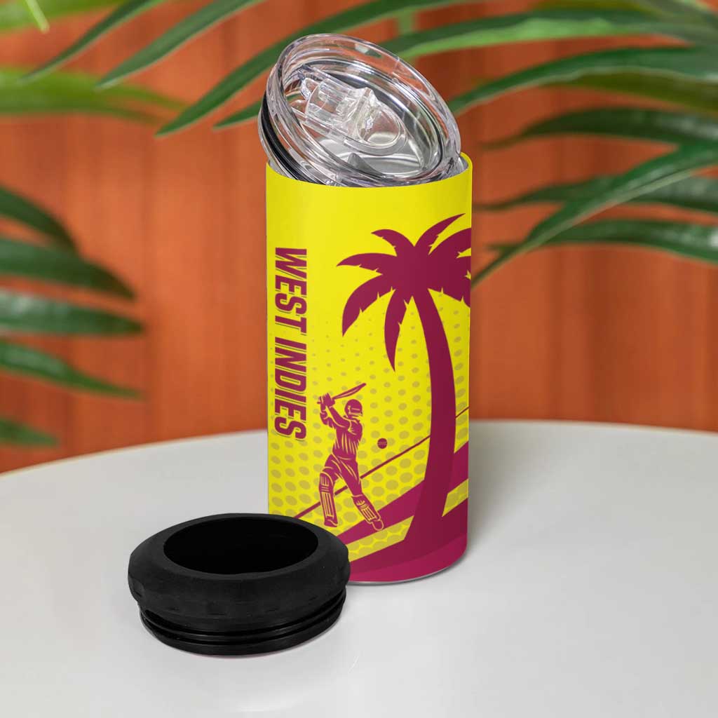 South Africa West Indies Cricket 4 in 1 Can Cooler Tumbler Proteas Windies Together - Aussie Hoodie
