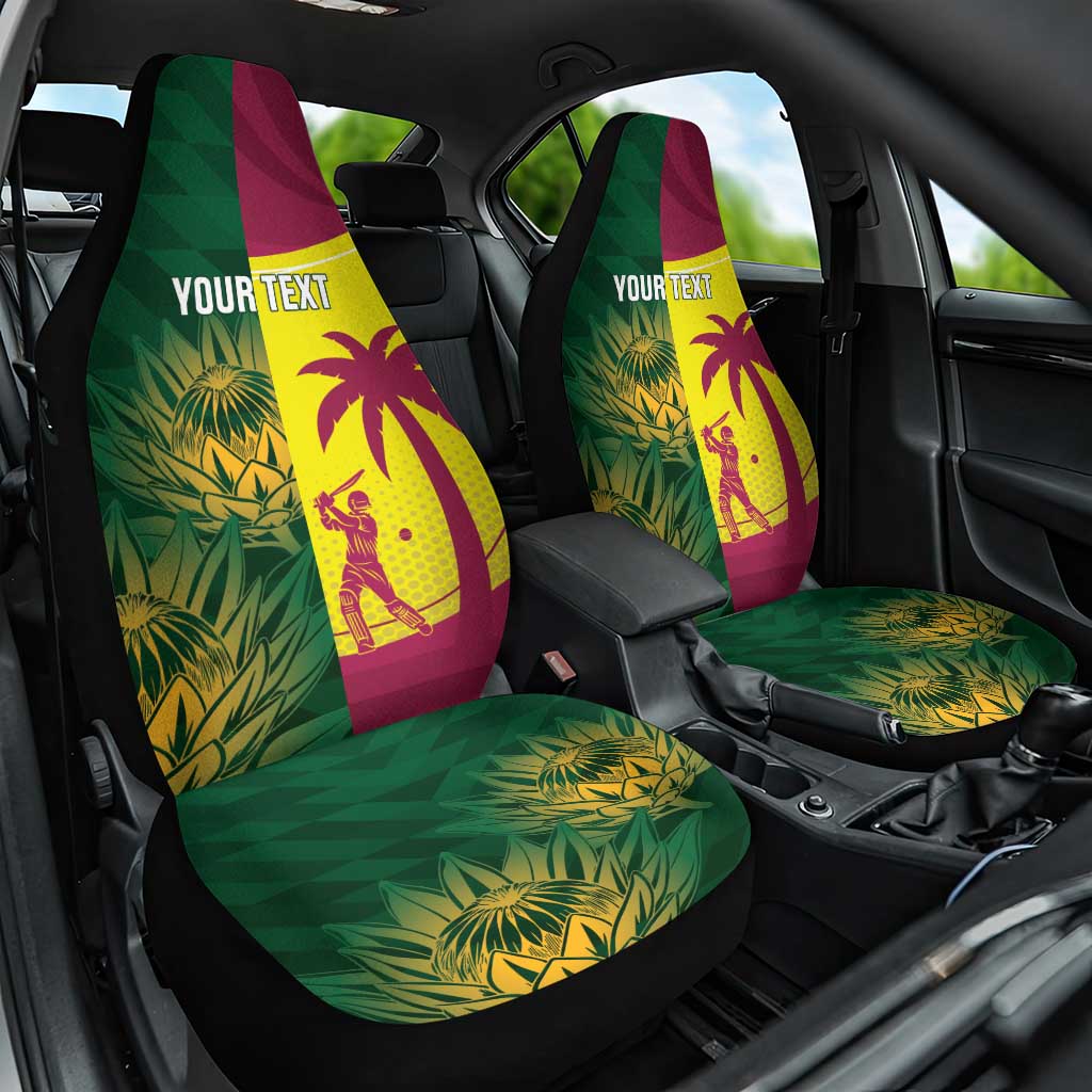 South Africa West Indies Cricket Custom Car Seat Cover Proteas Windies Together - Aussie Hoodie