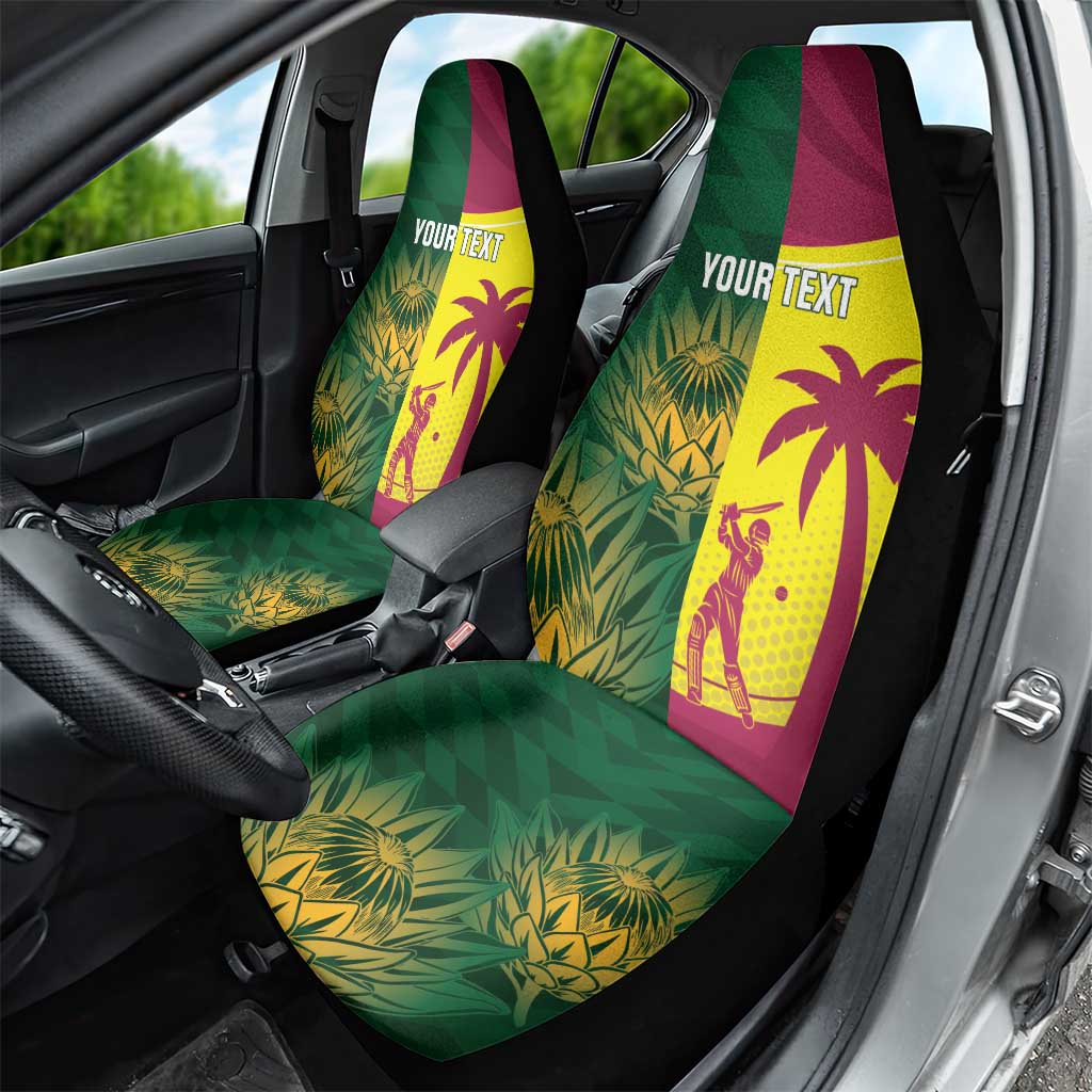 South Africa West Indies Cricket Custom Car Seat Cover Proteas Windies Together - Aussie Hoodie