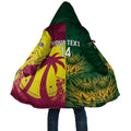 South Africa West Indies Cricket Custom Cloak Proteas Windies Together - Aussie Hoodie