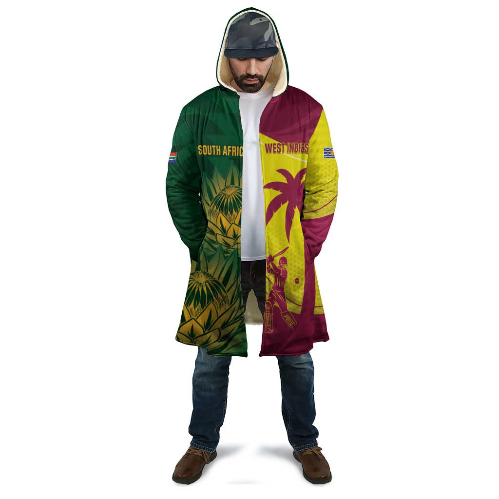 South Africa West Indies Cricket Custom Cloak Proteas Windies Together - Aussie Hoodie