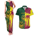 South Africa West Indies Cricket Custom Couples Matching Tank Maxi Dress and Hawaiian Shirt Proteas Windies Together - Aussie Hoodie
