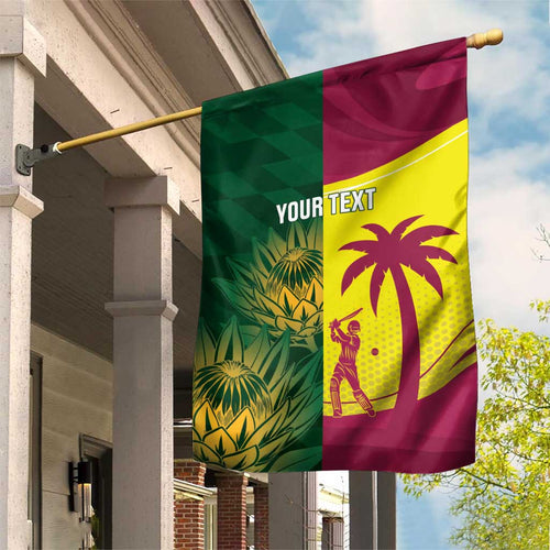South Africa West Indies Cricket Custom Garden Flag Proteas Windies Together - Aussie Hoodie