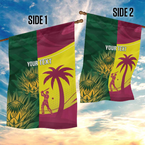 South Africa West Indies Cricket Custom Garden Flag Proteas Windies Together - Aussie Hoodie
