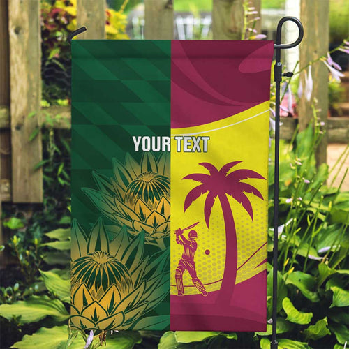 South Africa West Indies Cricket Custom Garden Flag Proteas Windies Together - Aussie Hoodie