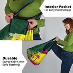 South Africa West Indies Cricket Custom Grocery Bag Proteas Windies Together - Aussie Hoodie