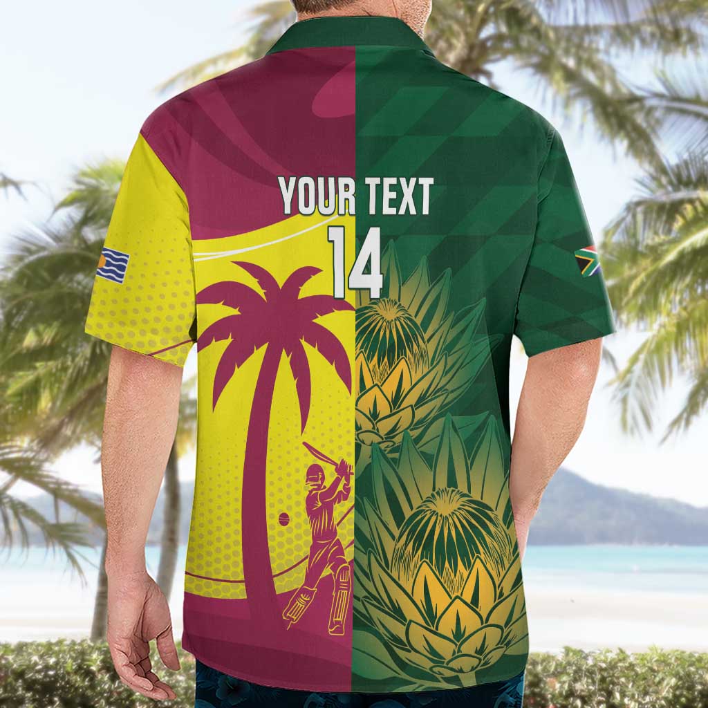 South Africa West Indies Cricket Custom Hawaiian Shirt Proteas Windies Together - Aussie Hoodie