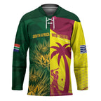 South Africa West Indies Cricket Custom Hockey Jersey Proteas Windies Together - Aussie Hoodie