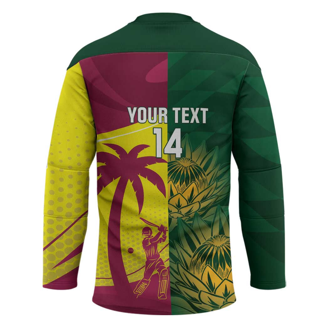 South Africa West Indies Cricket Custom Hockey Jersey Proteas Windies Together - Aussie Hoodie