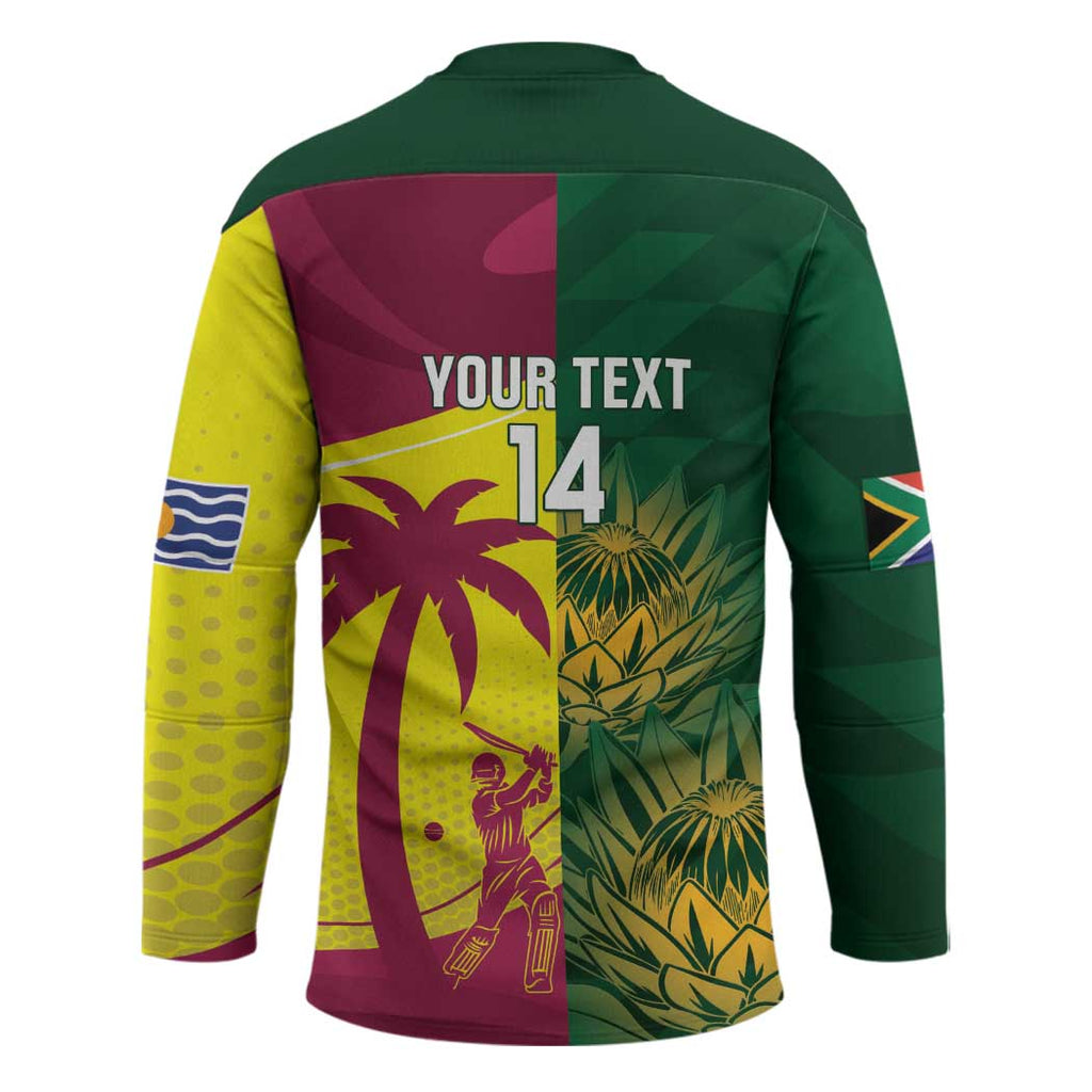 South Africa West Indies Cricket Custom Hockey Jersey Proteas Windies Together - Aussie Hoodie