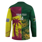 South Africa West Indies Cricket Custom Hockey Jersey Proteas Windies Together - Aussie Hoodie
