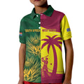 South Africa West Indies Cricket Custom Kid Polo Shirt Proteas Windies Together - Aussie Hoodie