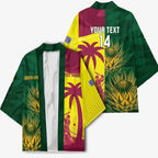 South Africa West Indies Cricket Custom Kimono Proteas Windies Together - Aussie Hoodie