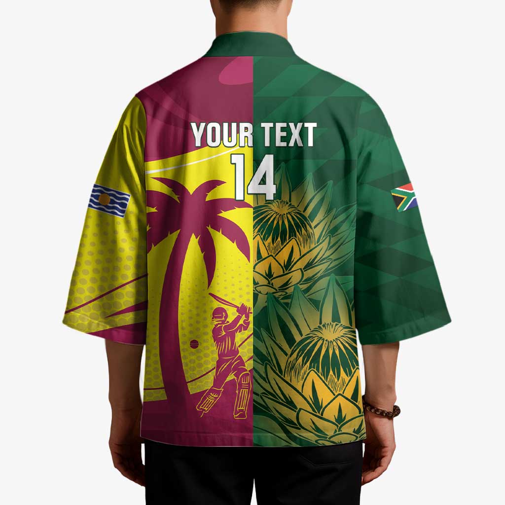 South Africa West Indies Cricket Custom Kimono Proteas Windies Together - Aussie Hoodie