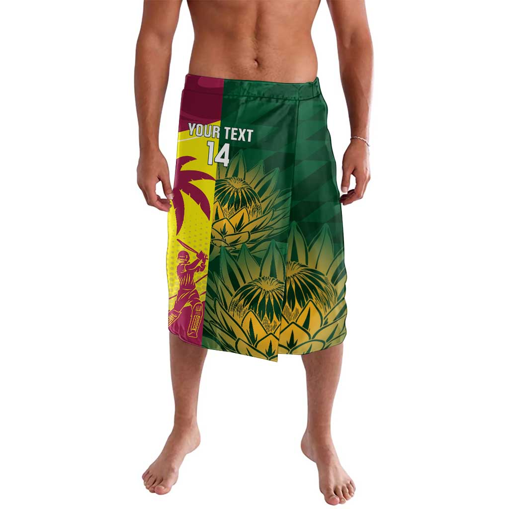 South Africa West Indies Cricket Custom Lavalava Proteas Windies Together - Aussie Hoodie