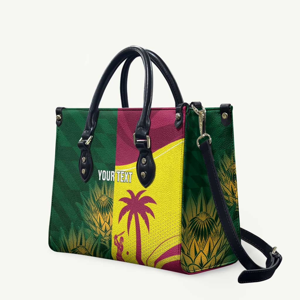 South Africa West Indies Cricket Custom Leather Bag Proteas Windies Together - Aussie Hoodie