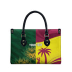 South Africa West Indies Cricket Custom Leather Bag Proteas Windies Together - Aussie Hoodie
