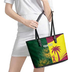 South Africa West Indies Cricket Custom Leather Tote Bag Proteas Windies Together - Aussie Hoodie