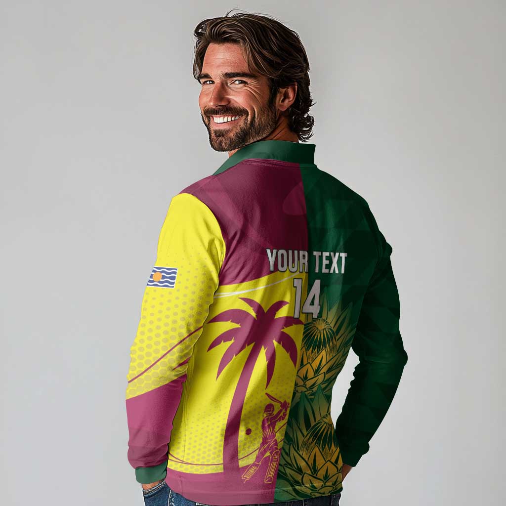 South Africa West Indies Cricket Custom Long Sleeve Polo Shirt Proteas Windies Together - Aussie Hoodie