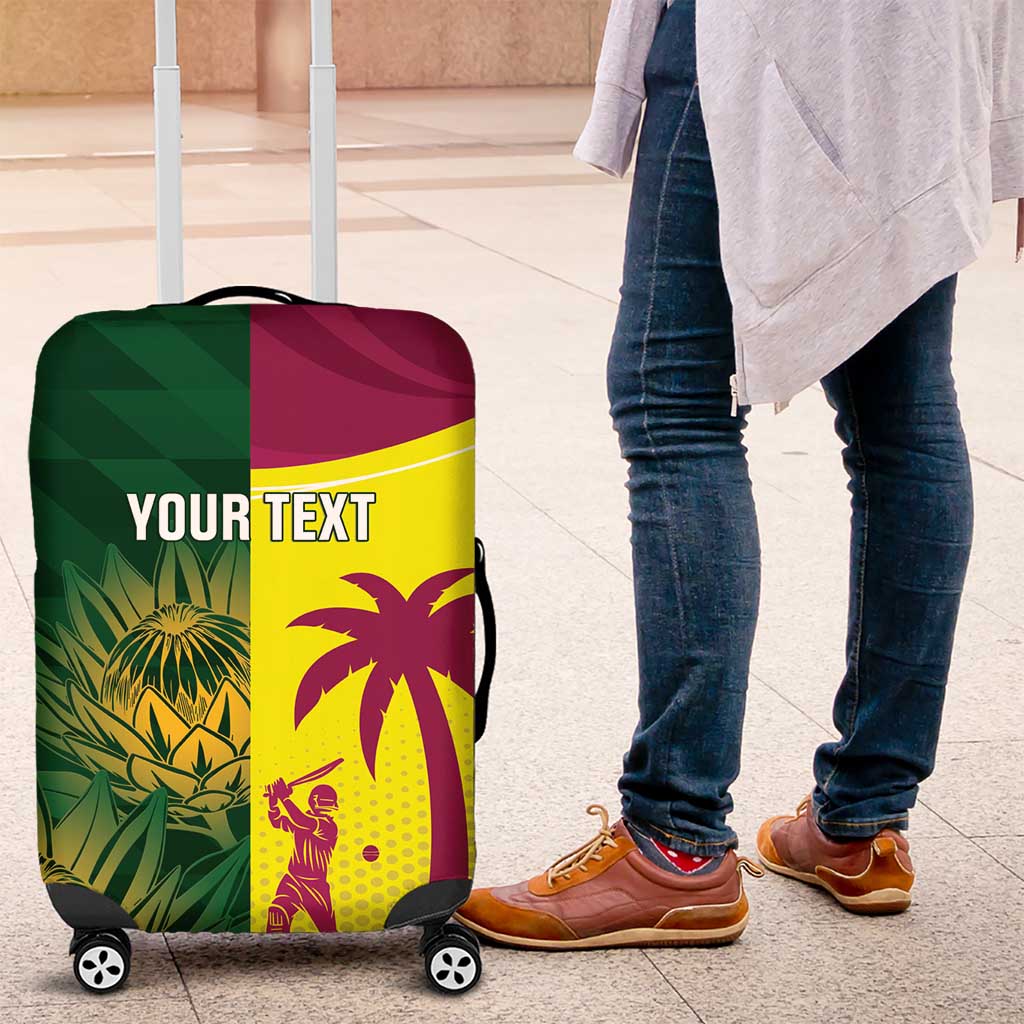South Africa West Indies Cricket Custom Luggage Cover Proteas Windies Together - Aussie Hoodie