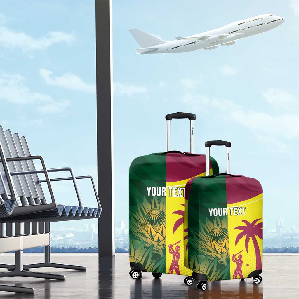 South Africa West Indies Cricket Custom Luggage Cover Proteas Windies Together - Aussie Hoodie
