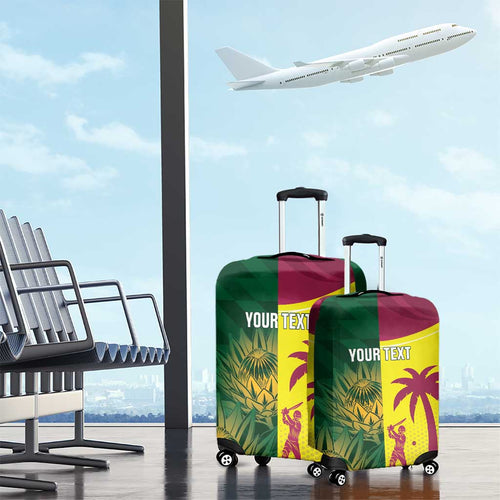 South Africa West Indies Cricket Custom Luggage Cover Proteas Windies Together - Aussie Hoodie