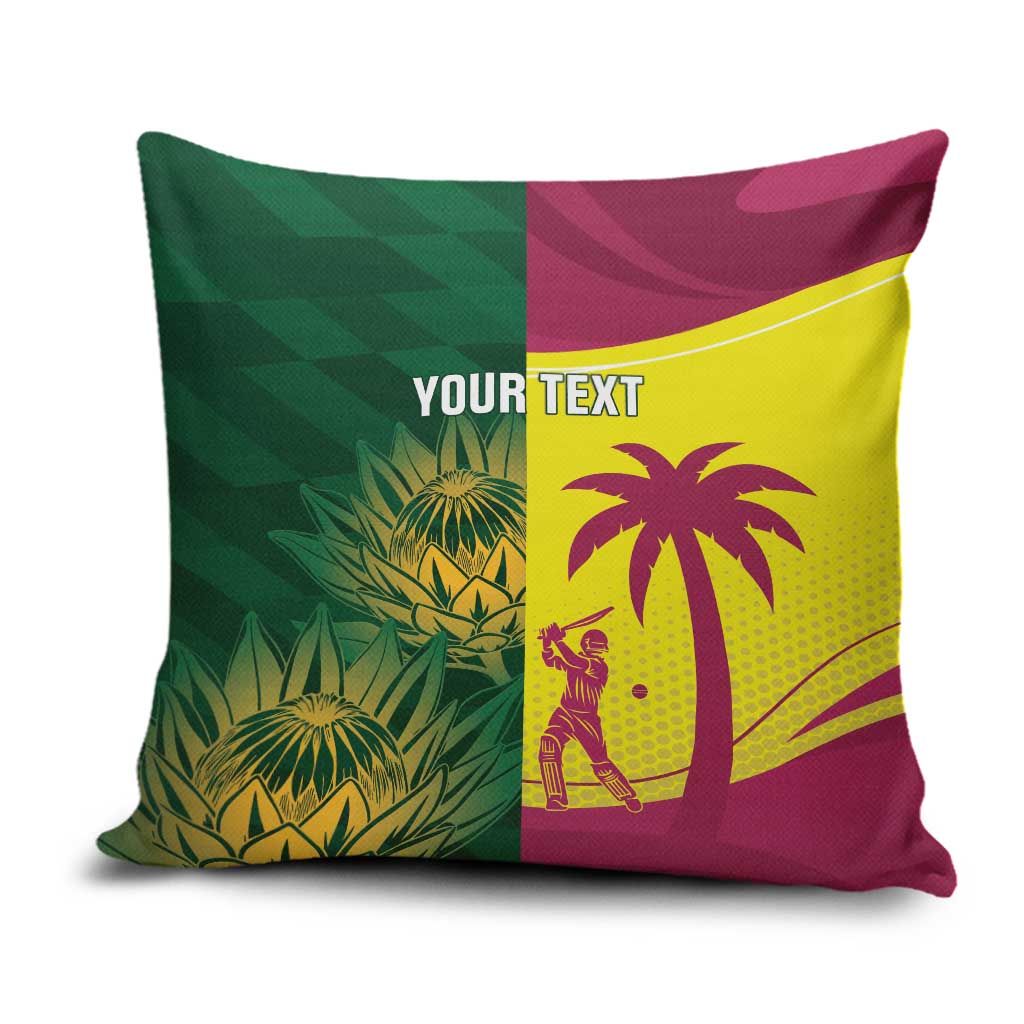 South Africa West Indies Cricket Custom Pillow Cover Proteas Windies Together - Aussie Hoodie