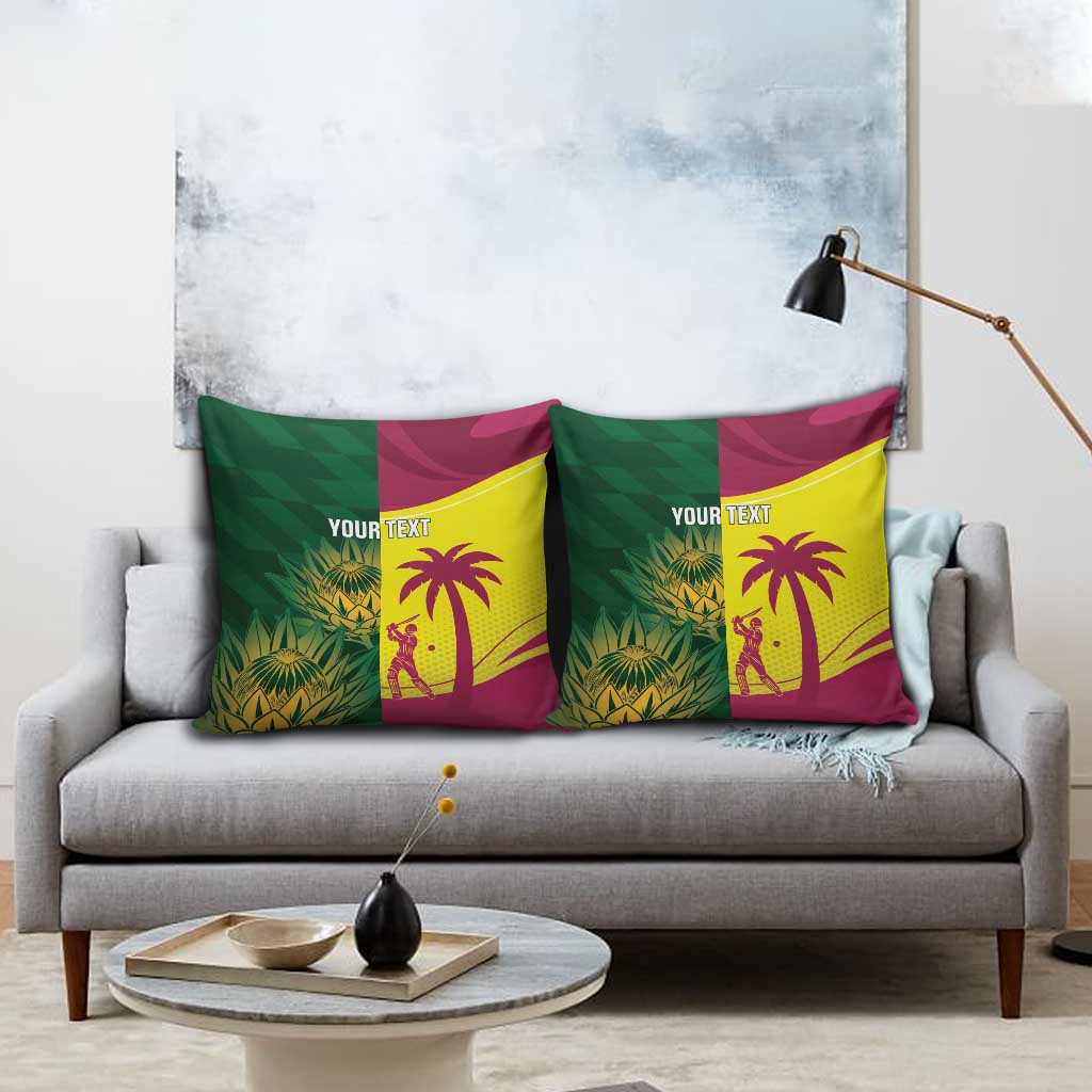 South Africa West Indies Cricket Custom Pillow Cover Proteas Windies Together - Aussie Hoodie