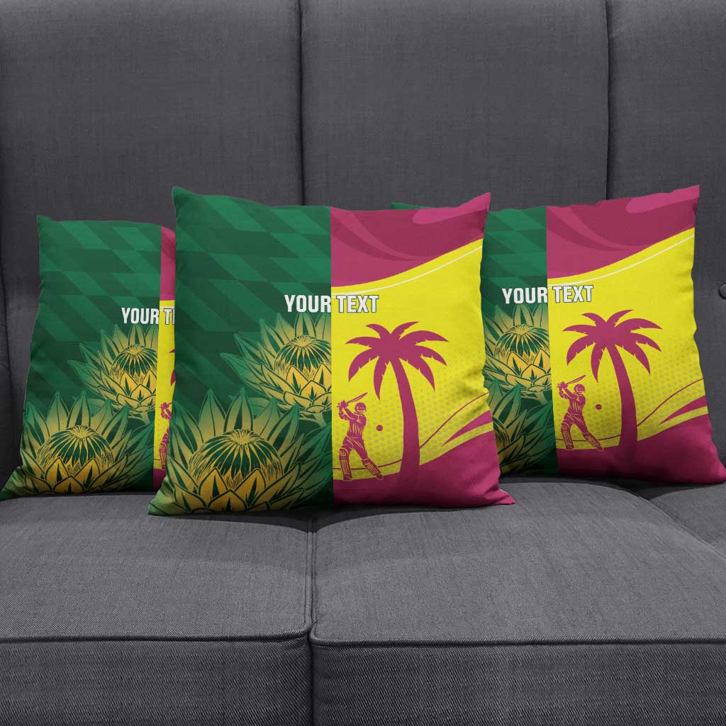 South Africa West Indies Cricket Custom Pillow Cover Proteas Windies Together - Aussie Hoodie