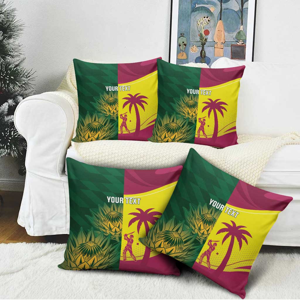 South Africa West Indies Cricket Custom Pillow Cover Proteas Windies Together - Aussie Hoodie