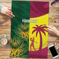 South Africa West Indies Cricket Custom Puzzle Proteas Windies Together - Aussie Hoodie