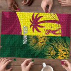 South Africa West Indies Cricket Custom Puzzle Proteas Windies Together - Aussie Hoodie