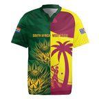 South Africa West Indies Cricket Custom Rugby Jersey Proteas Windies Together - Aussie Hoodie