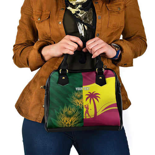 South Africa West Indies Cricket Custom Shoulder Handbag Proteas Windies Together - Aussie Hoodie
