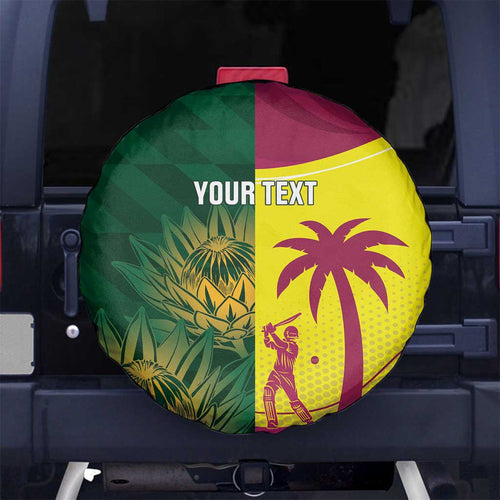 South Africa West Indies Cricket Custom Spare Tire Cover Proteas Windies Together - Aussie Hoodie