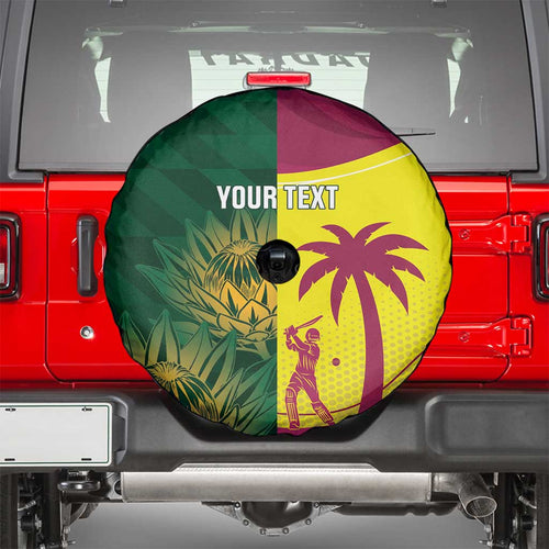 South Africa West Indies Cricket Custom Spare Tire Cover Proteas Windies Together - Aussie Hoodie
