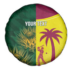 South Africa West Indies Cricket Custom Spare Tire Cover Proteas Windies Together - Aussie Hoodie