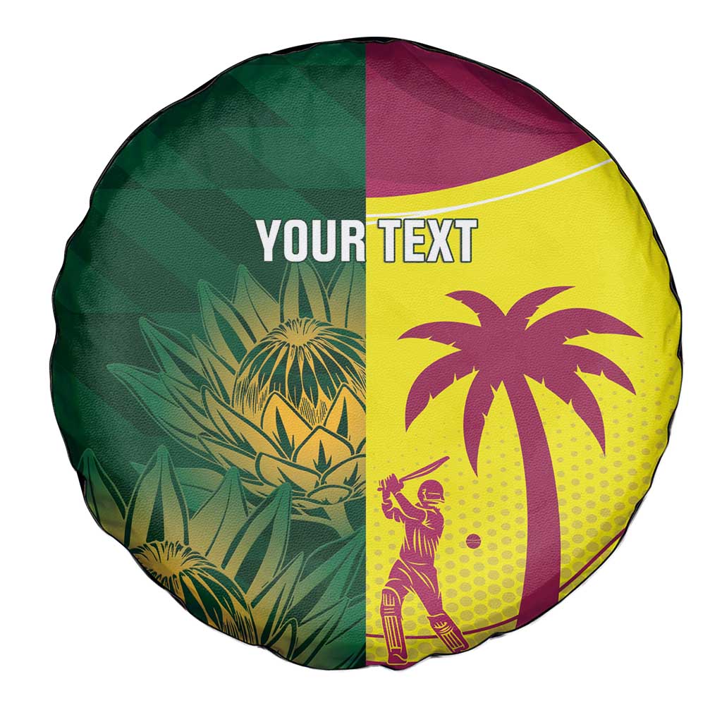 South Africa West Indies Cricket Custom Spare Tire Cover Proteas Windies Together - Aussie Hoodie
