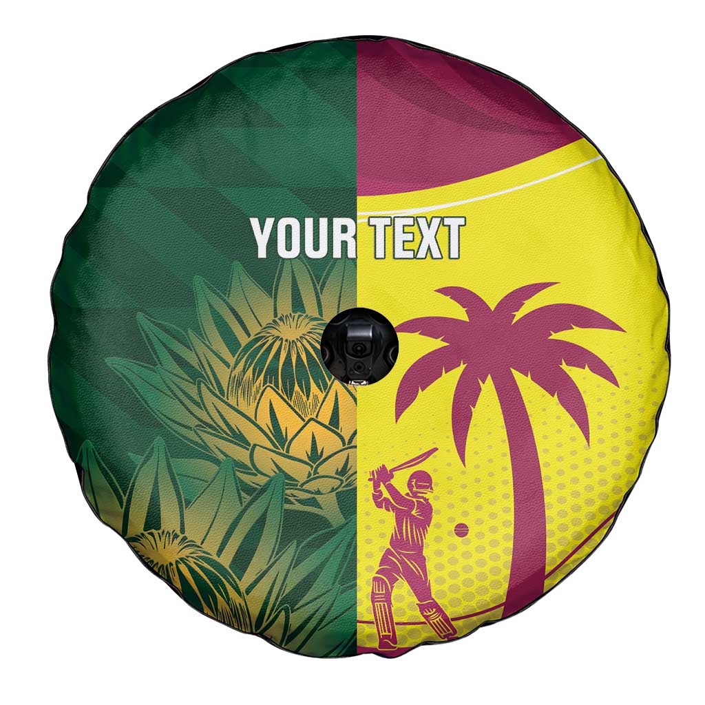 South Africa West Indies Cricket Custom Spare Tire Cover Proteas Windies Together - Aussie Hoodie