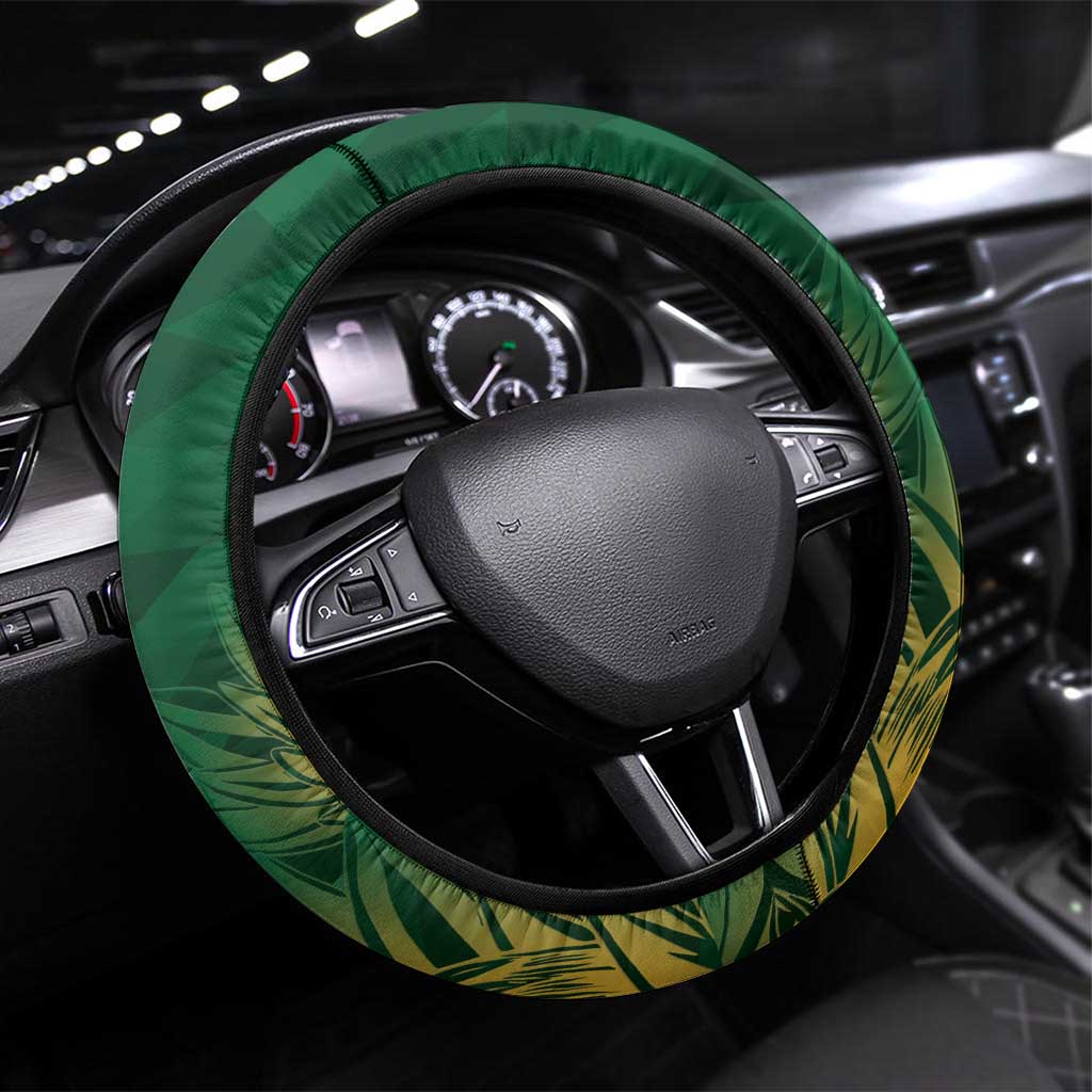 South Africa West Indies Cricket Steering Wheel Cover Proteas Windies Together - Aussie Hoodie