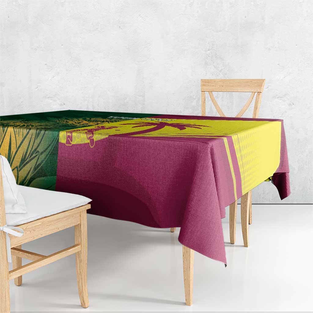 South Africa West Indies Cricket Custom Tablecloth Proteas Windies Together - Aussie Hoodie