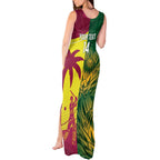 South Africa West Indies Cricket Custom Tank Maxi Dress Proteas Windies Together - Aussie Hoodie