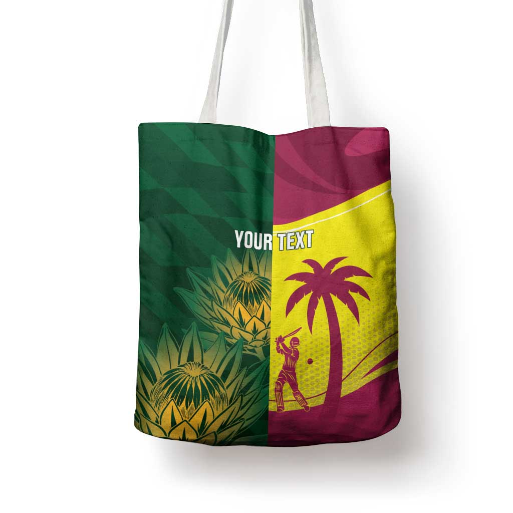 South Africa West Indies Cricket Custom Tote Bag Proteas Windies Together - Aussie Hoodie