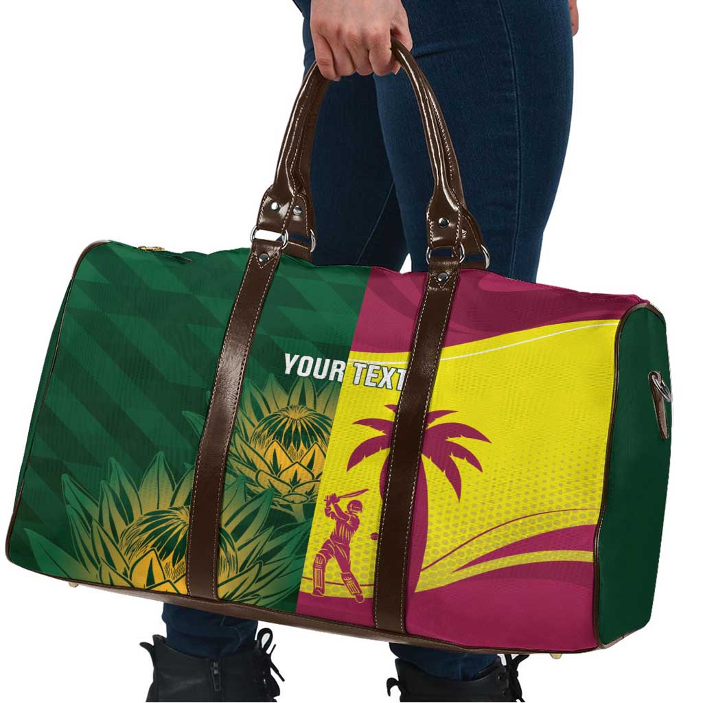 South Africa West Indies Cricket Custom Travel Bag Proteas Windies Together - Aussie Hoodie