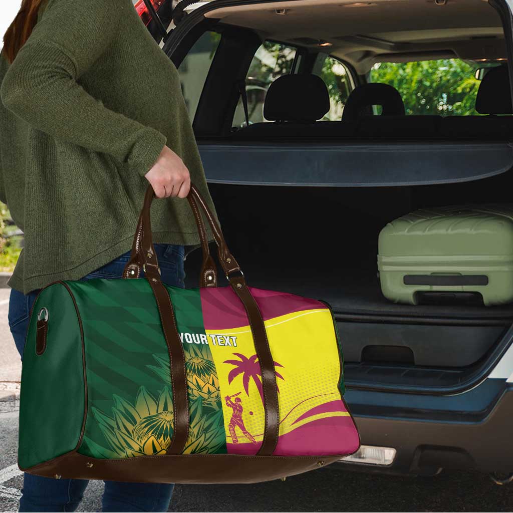 South Africa West Indies Cricket Custom Travel Bag Proteas Windies Together - Aussie Hoodie