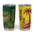 South Africa West Indies Cricket Tumbler Cup Proteas Windies Together - Aussie Hoodie