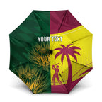 South Africa West Indies Cricket Custom Umbrella Proteas Windies Together - Aussie Hoodie