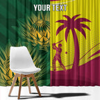 South Africa West Indies Cricket Custom Window Curtain Proteas Windies Together - Aussie Hoodie
