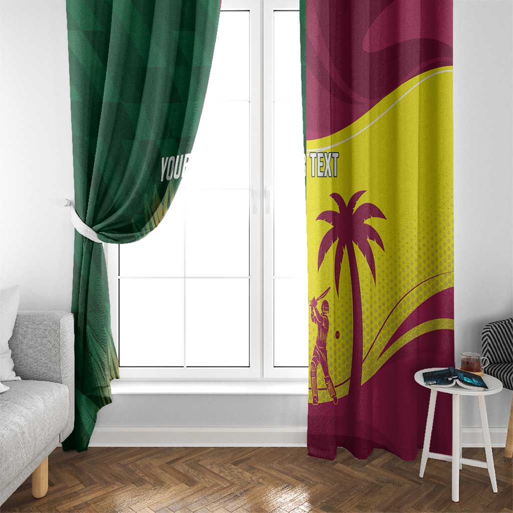 South Africa West Indies Cricket Custom Window Curtain Proteas Windies Together - Aussie Hoodie
